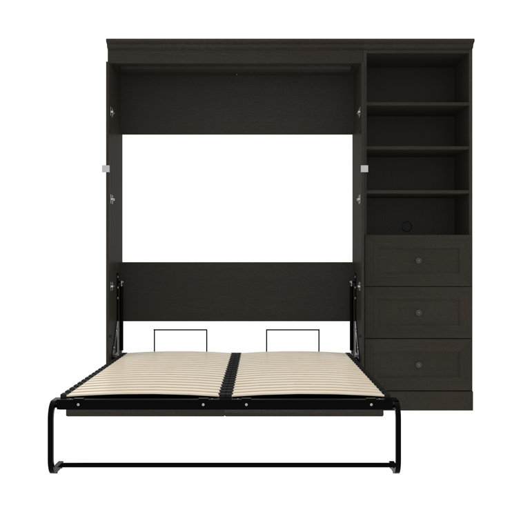 Mercury Row® Harvill Full / Double Low Profile Murphy Bed Wayfair
